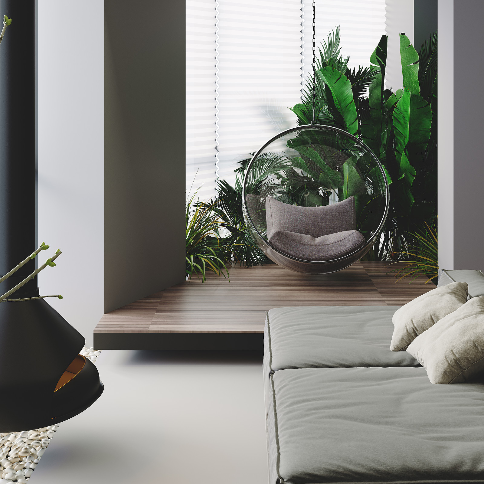 Кухня гостиная в ЖК Малахит г.Краснодар