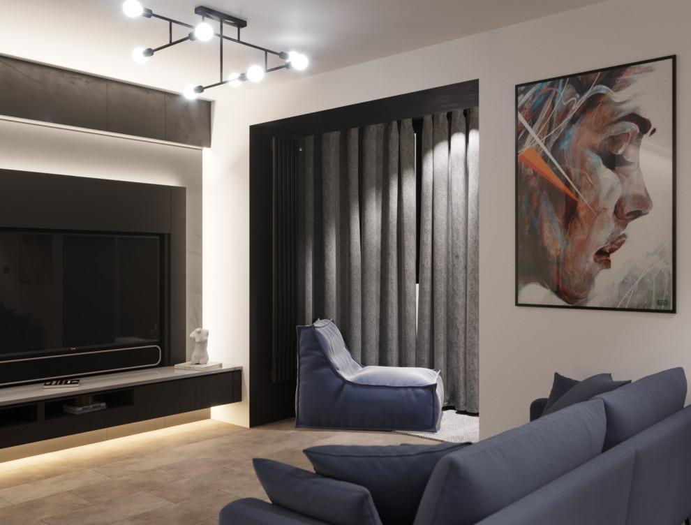 Брутальный синий