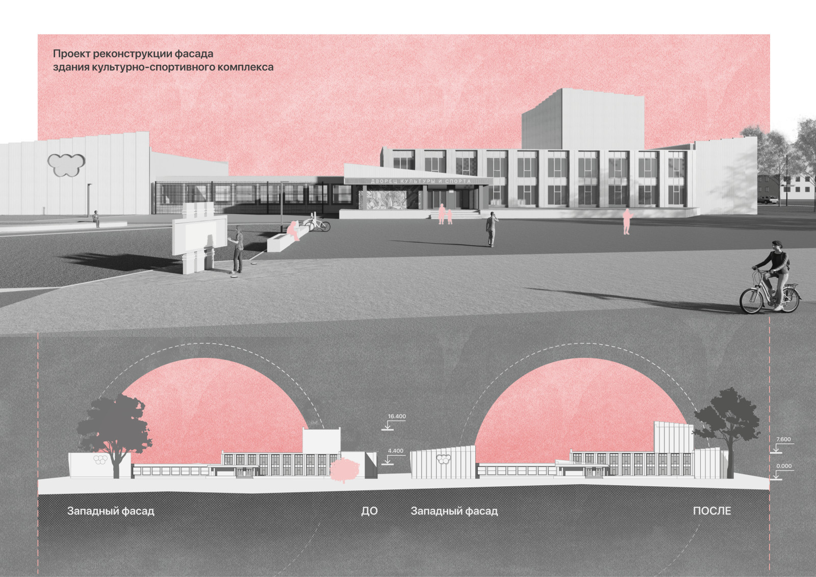 Развитие среды в посёлке Сметанино