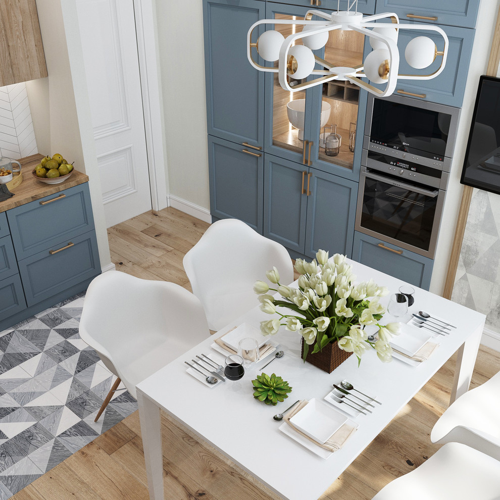 Дизайн трех комнатной квартиры в ЖК Комсомолец