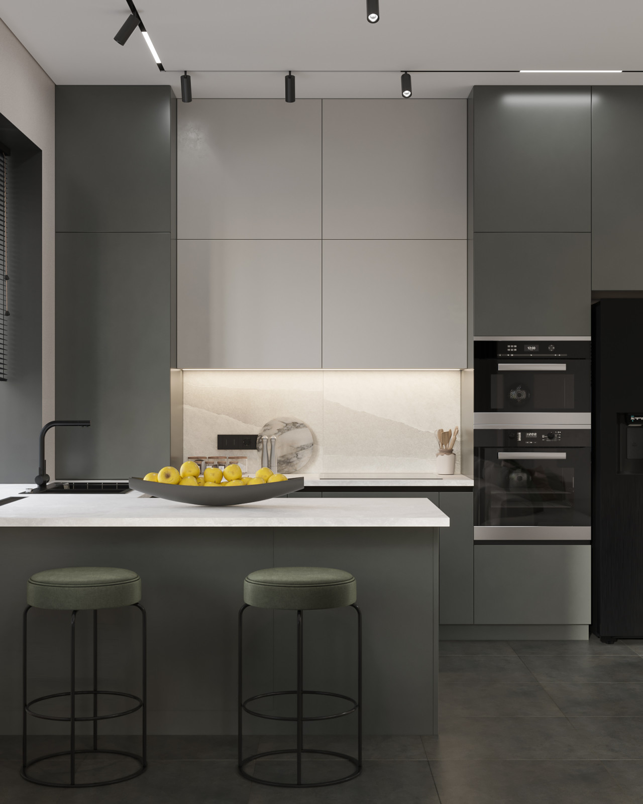 Contemporary home interior for young family