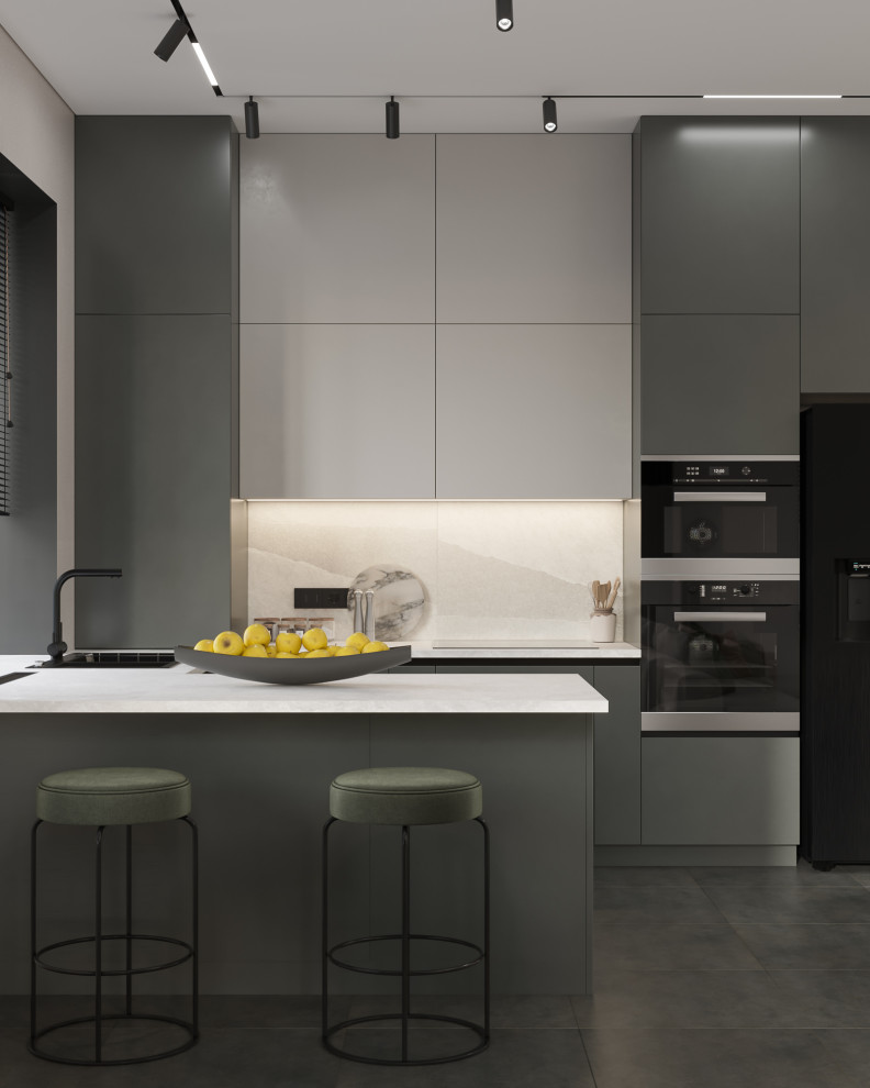 Contemporary home interior for young family