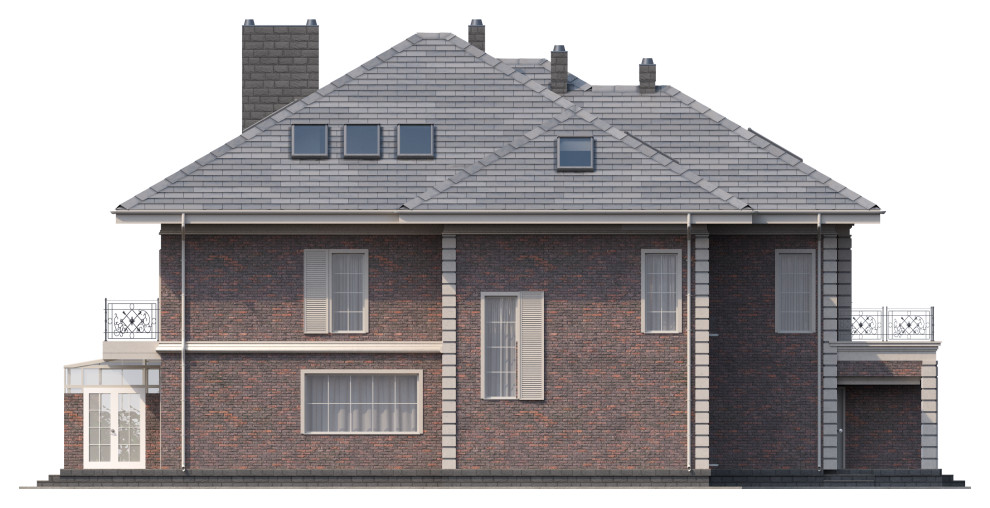 Комфортный дом на ДВЕ семьи