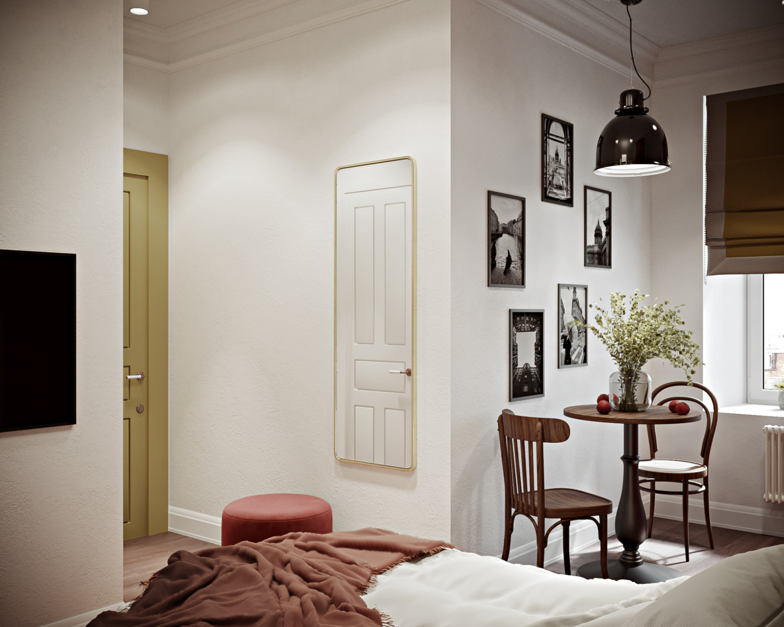 Дизайн апартов в Малой Посадской