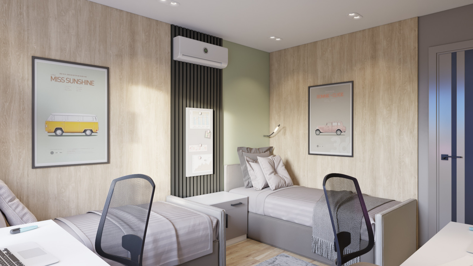 Дизайн трехкомнатной квартиры Днепр