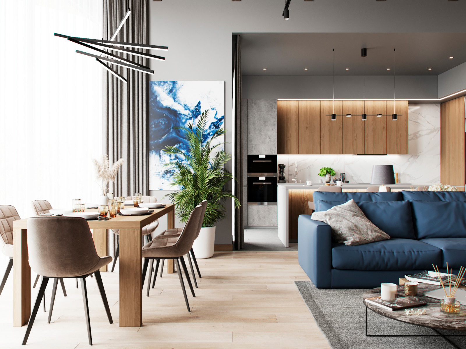 современный дом