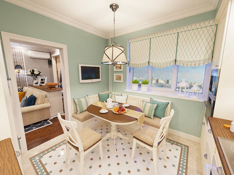 Современная классика в обычной квартире