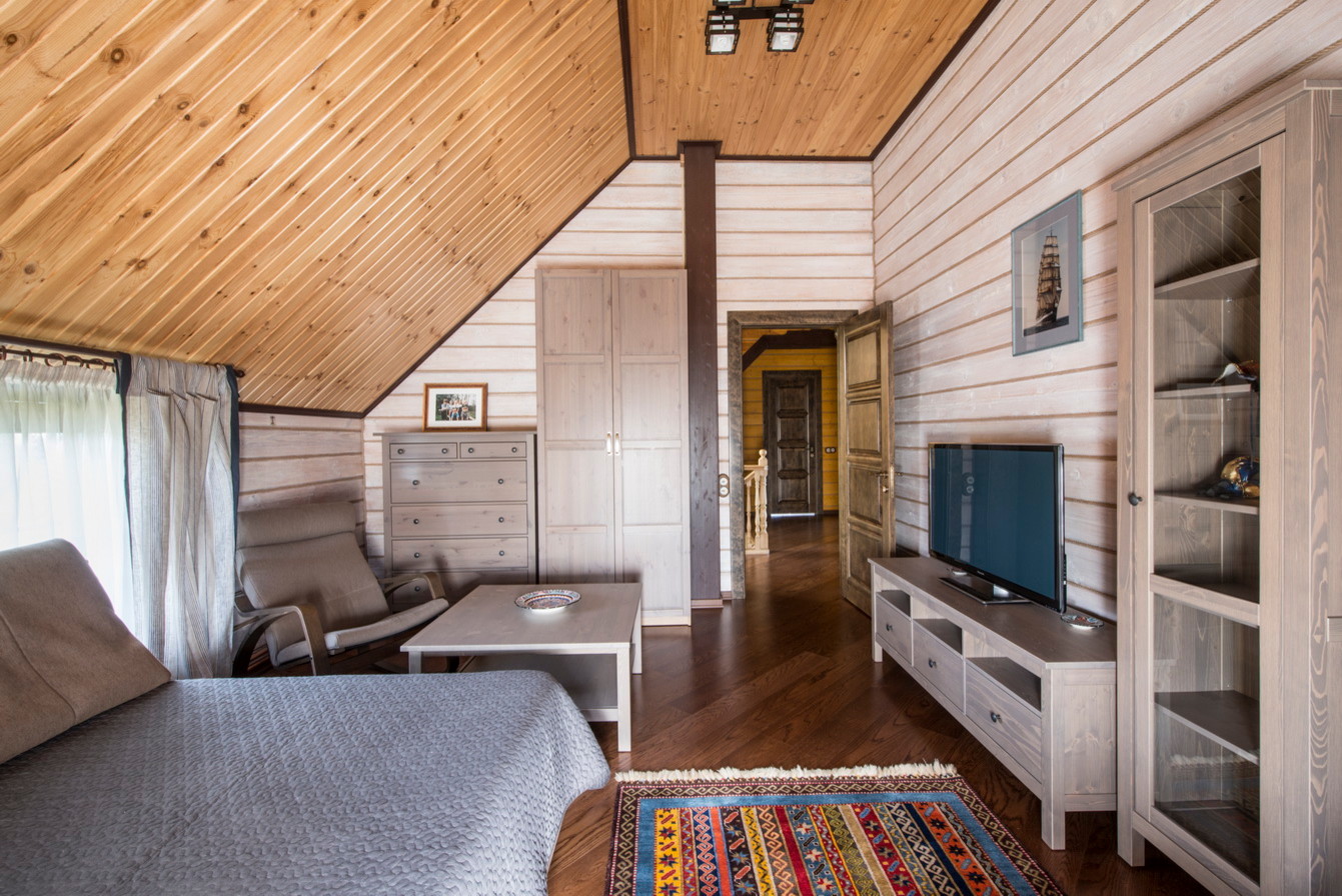 Деревянный дом под Звенигородом