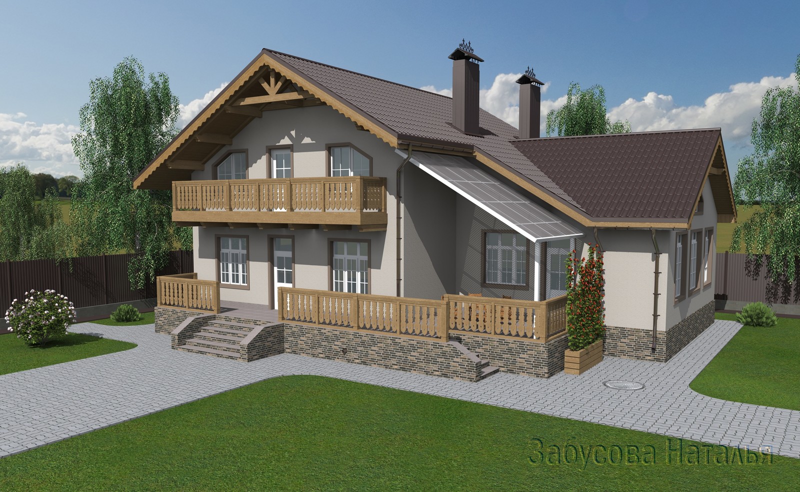 Обложка проекта: Проект частного дома