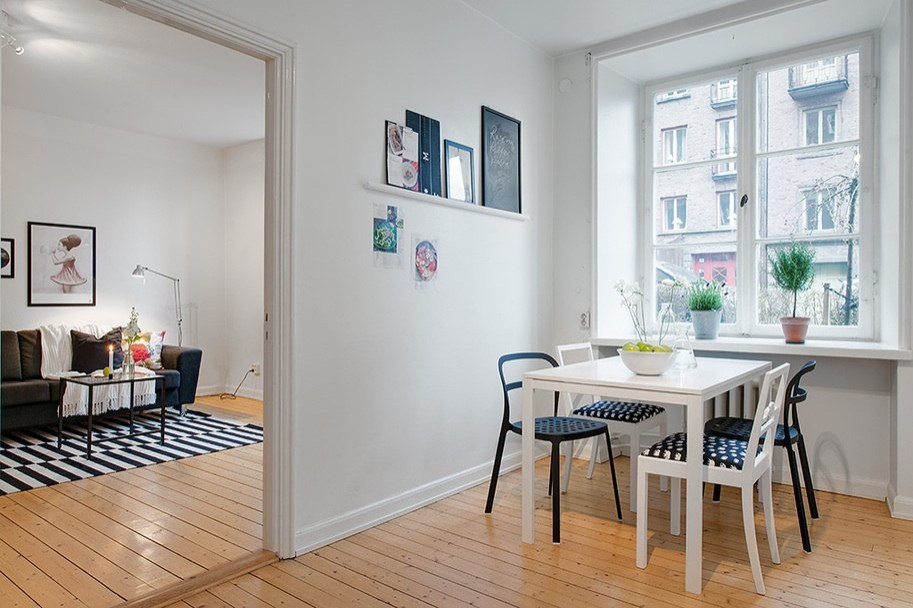 Однокомнатная квартира 58 кв. м.