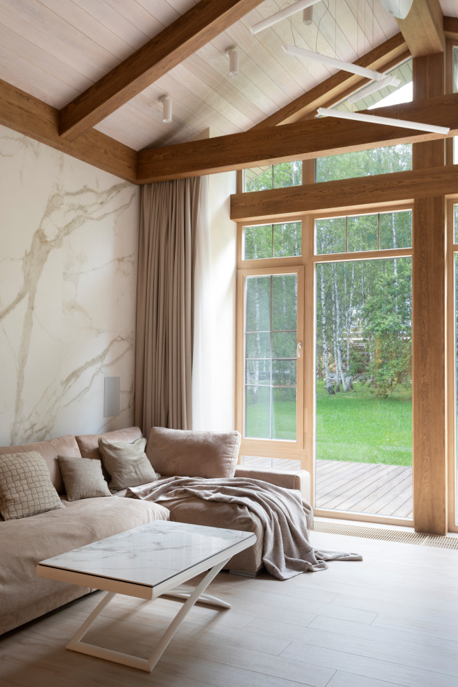 ПУбликация в "Красивые дома" . Дом на лесном участке