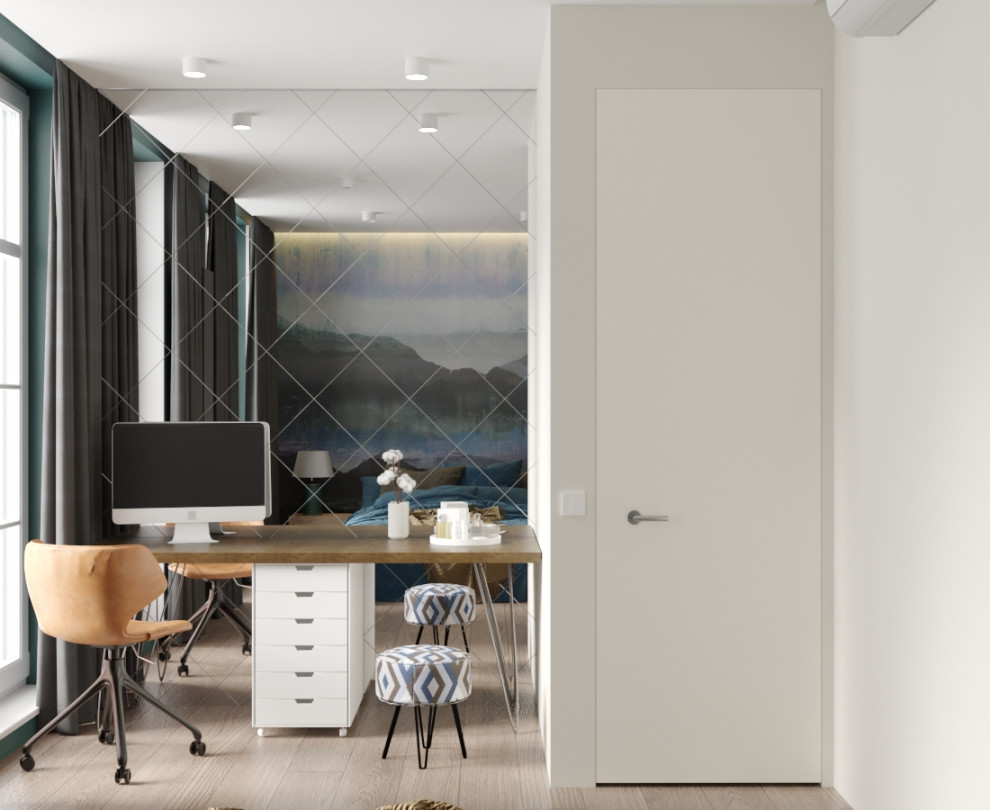 Таунхауз в ЖК ПаркАпрель.Мастер-спальня