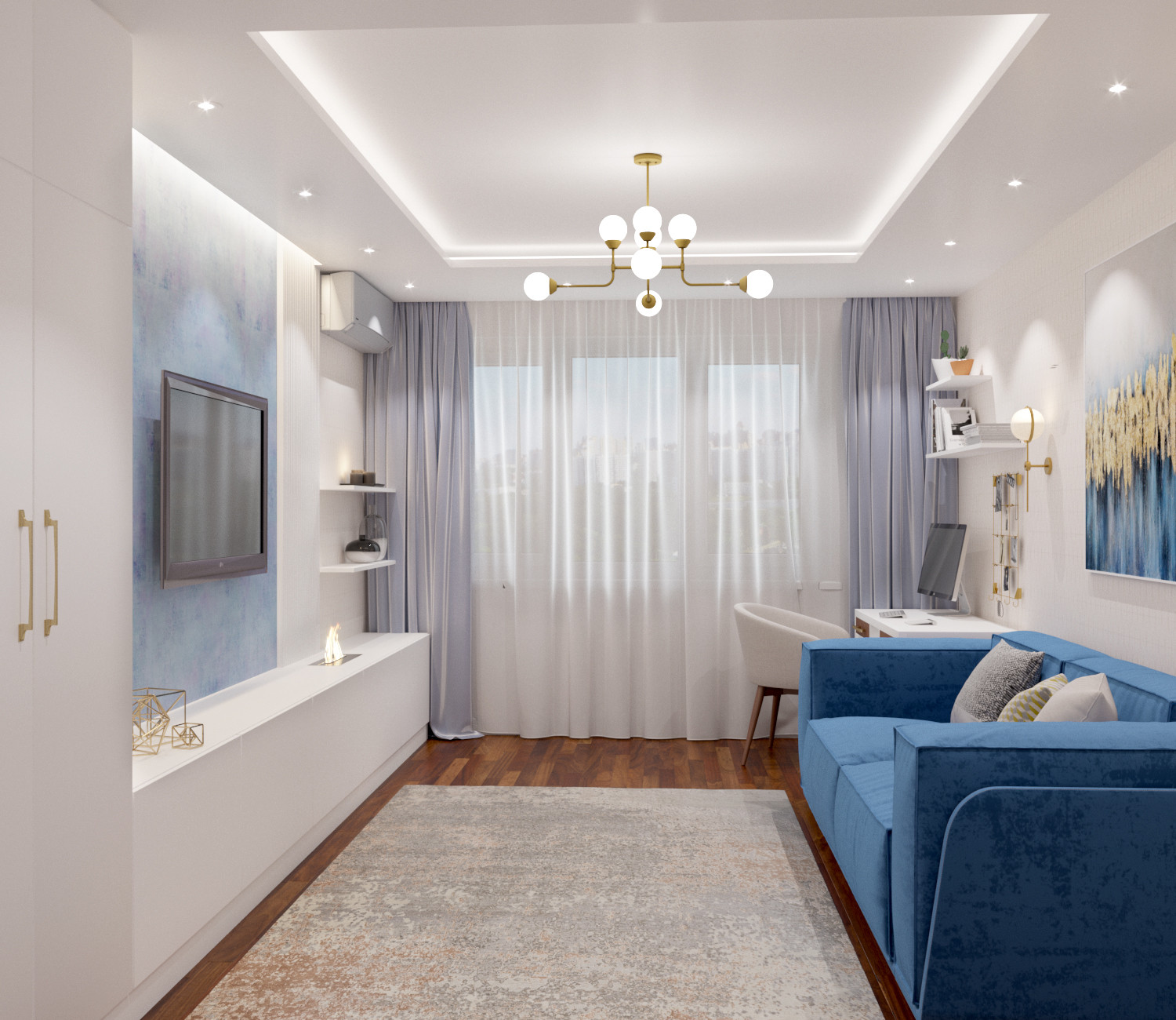 Дизайн проект на ул. Лобачевского