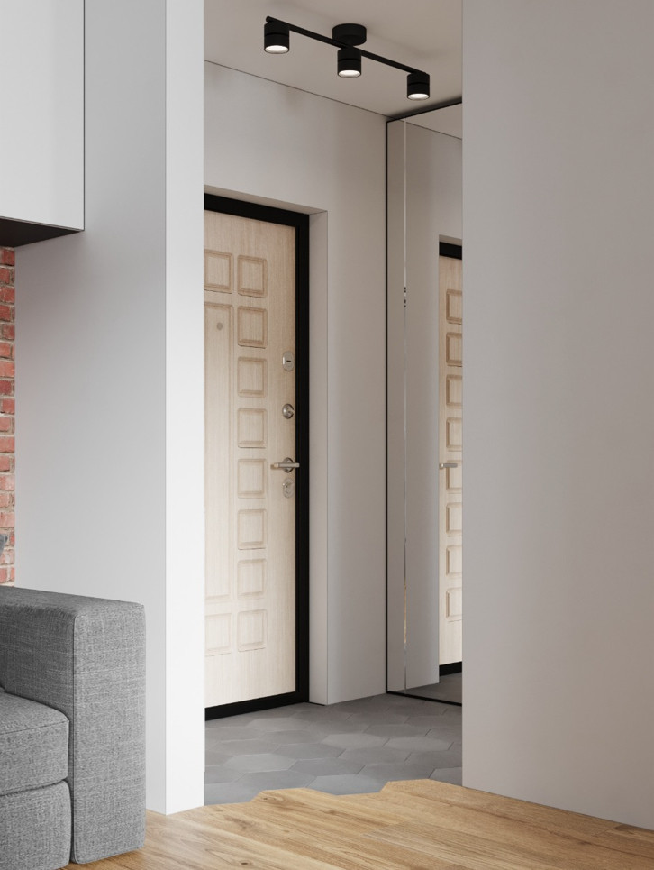 Лофт в однушке 30 кв.м. в Новосибирске