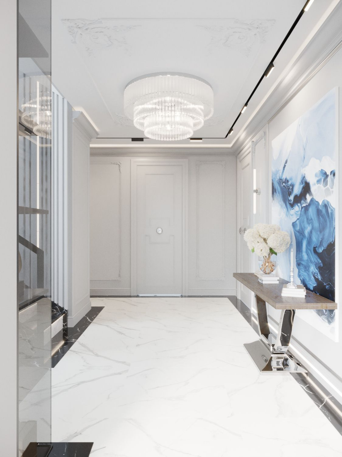 Частный дом // 1 этаж // Дизайн студия Льва Терехова