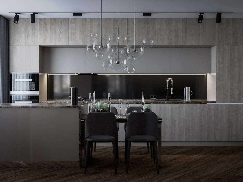 Двухкомнатная элитная квартира в итальянском стиле