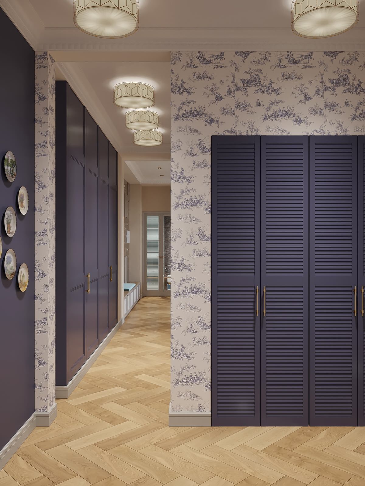 Обложка проекта: Трехкомнатная квартира на Ленинградском шоссе