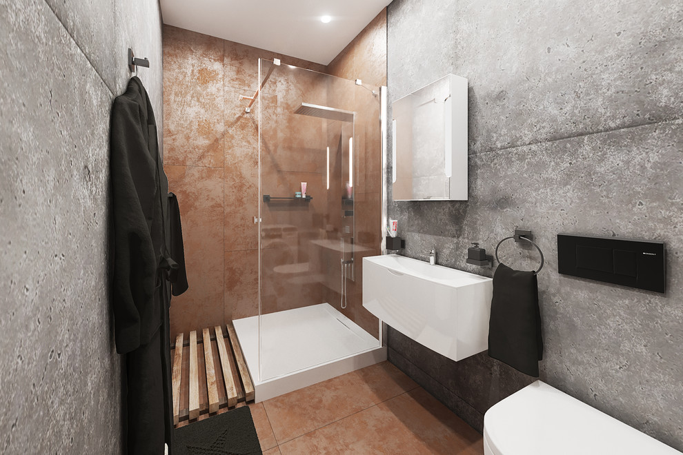 Обложка проекта: Однокомнатная квартира в стиле лофт в Ярославле.