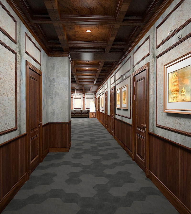 Дизайн-проект офисного пространства строительной компании " Мервинский"