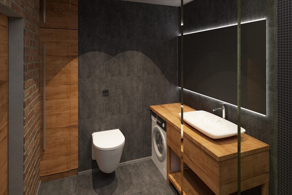 Обложка проекта: Дизайн-проект лофт квартиры-студии и мебели