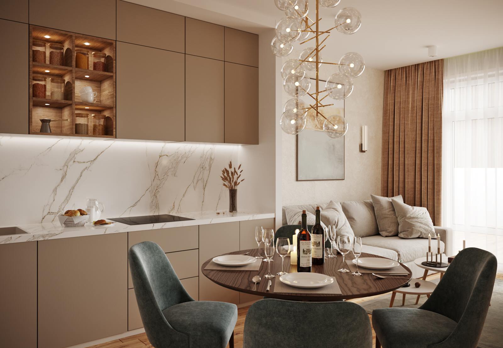 ЖК «LENINGRAD» 50м2., проект 2020г.