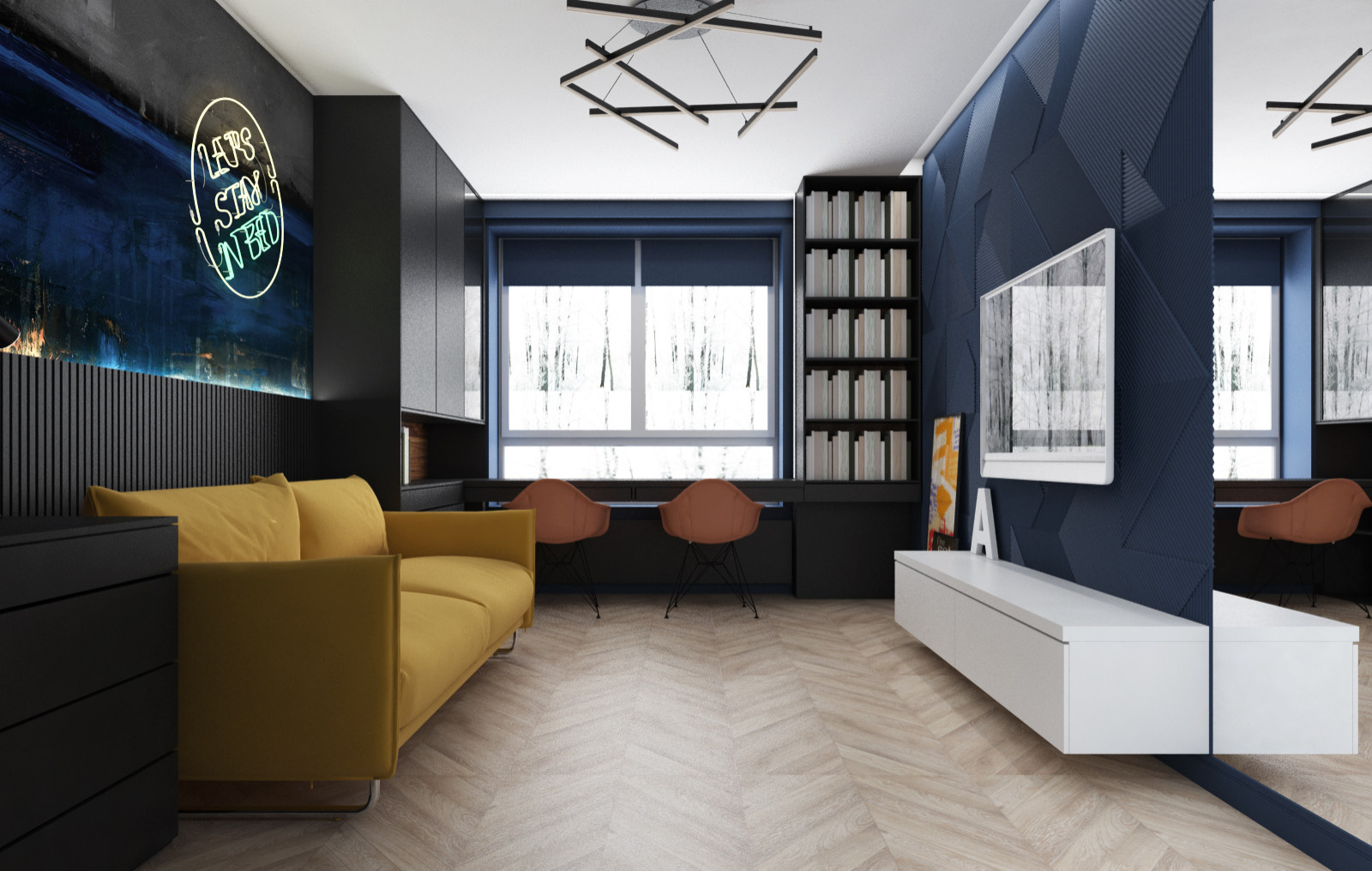 Квартира с панорамным видом