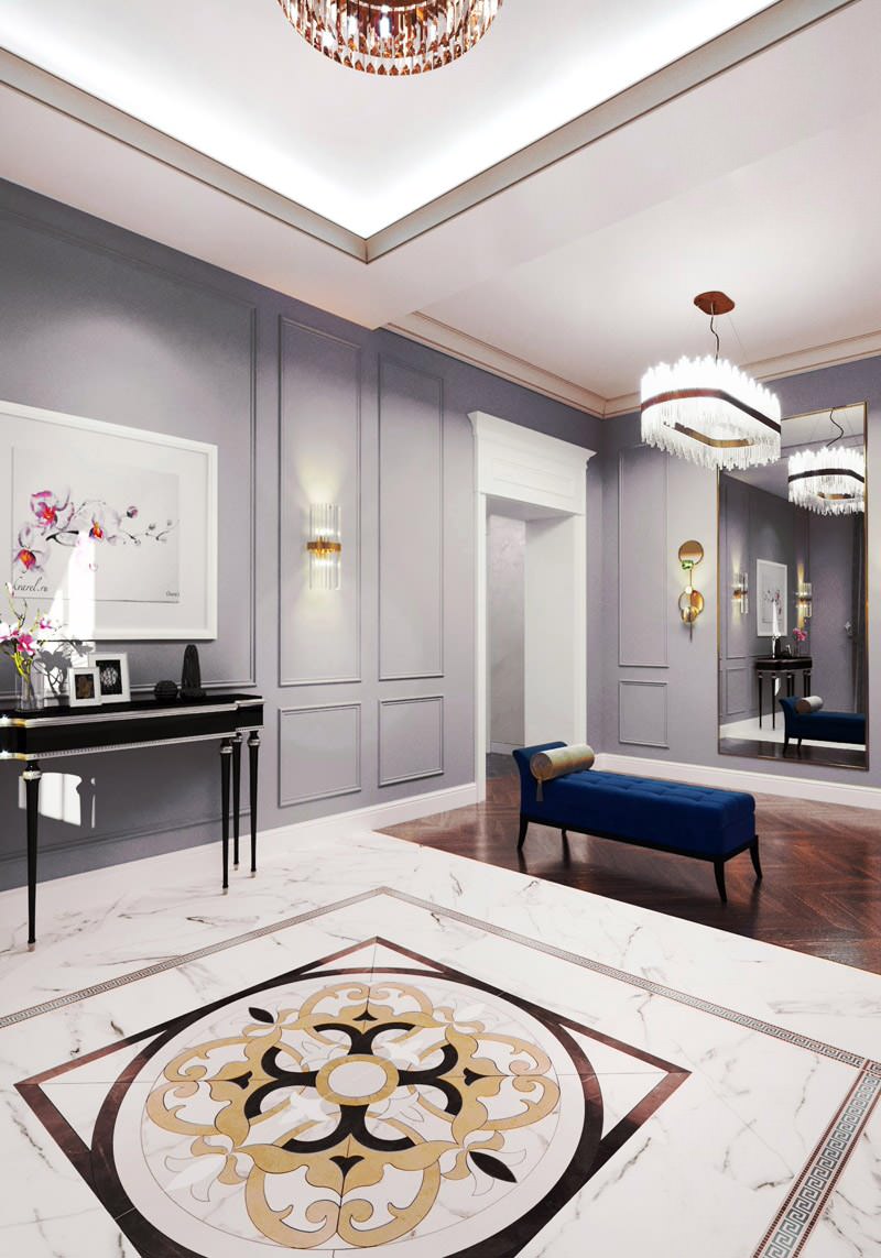 Дизайн-проект интерьеров дома в поселке «Горный»,проектируемая площадь:188.6 м2