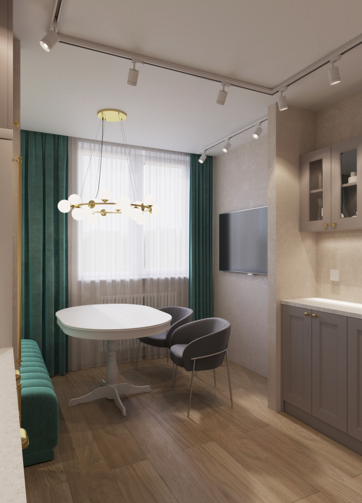 Кухня в стиле "неоклассика"