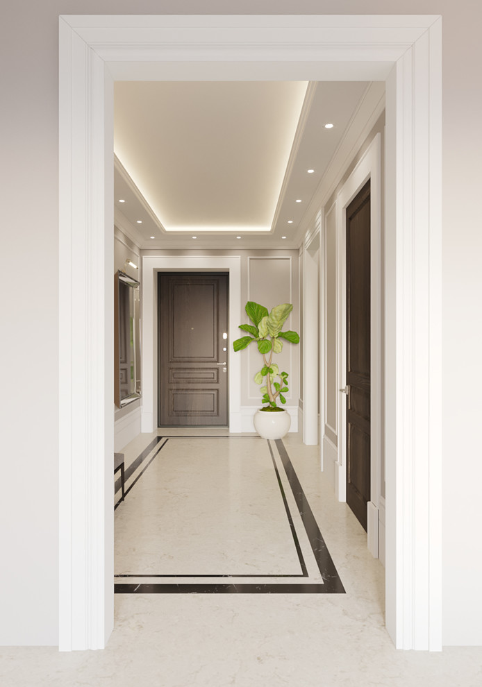 Воздушный интерьер для большой семьи