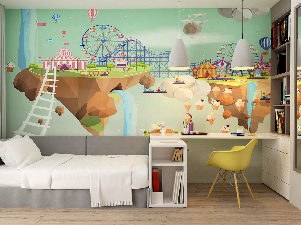 Этюд в теплых тонах: 4-комнатная квартира 106 м2