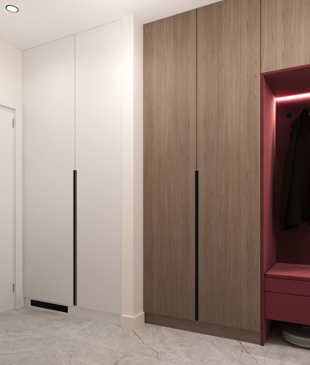 Проект Балаклавский, зоны хранения прихожей