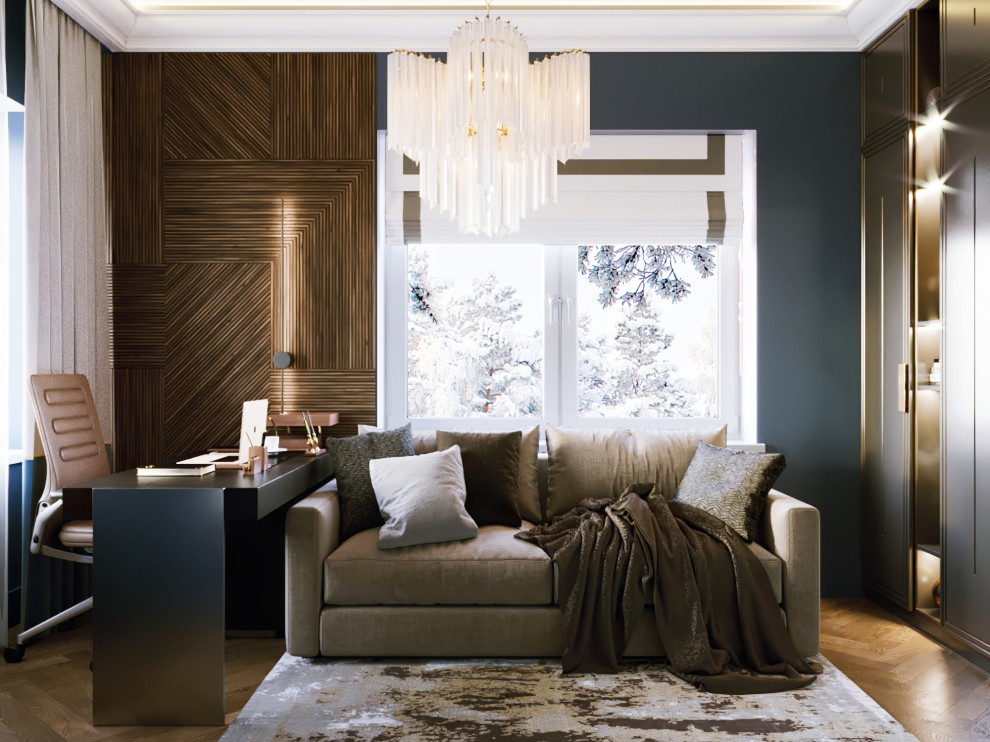 Интерьер загородного дома 280 кв.м КП Вешки