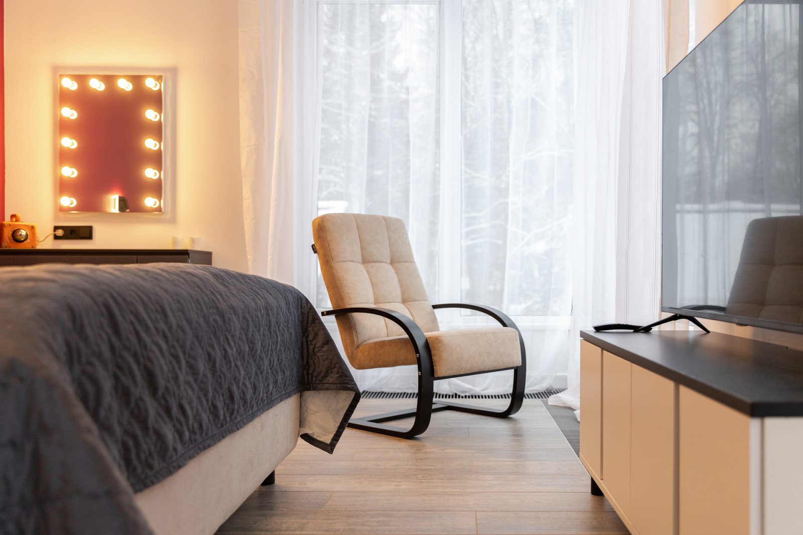 Дом в Назарьево 175 кв. м. Проектные решения 1-го этажа.