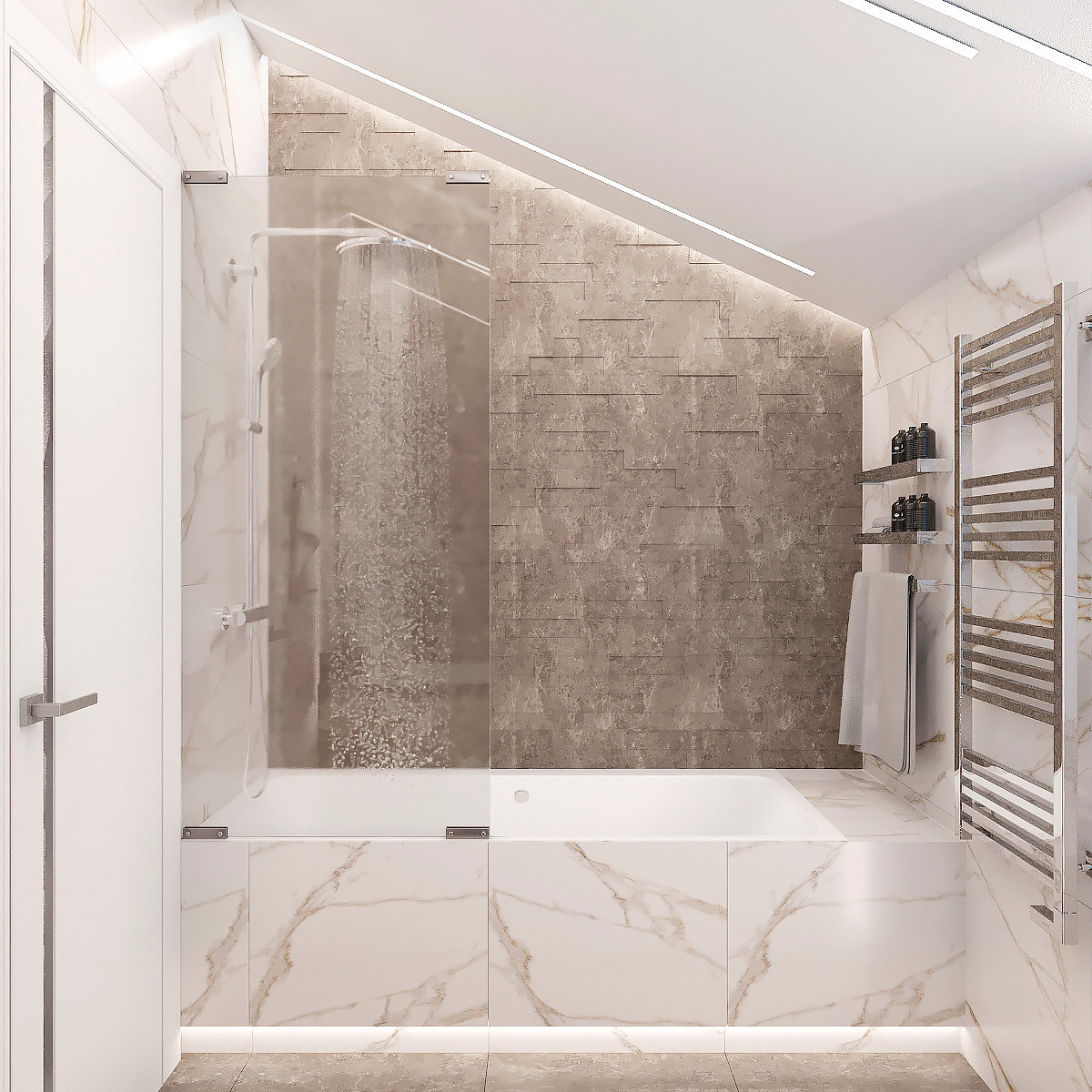 Семейные ценности. Ванная комната.