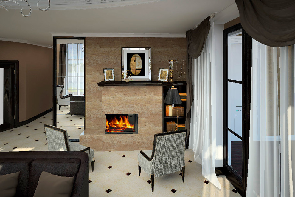 The villa interior by Alpina Group & Ideя-LAB