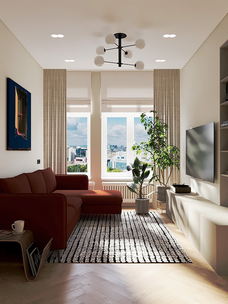 Обложка проекта: Европейская квартира