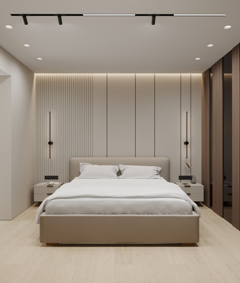 Двухкомнатная квартира в природных оттенках