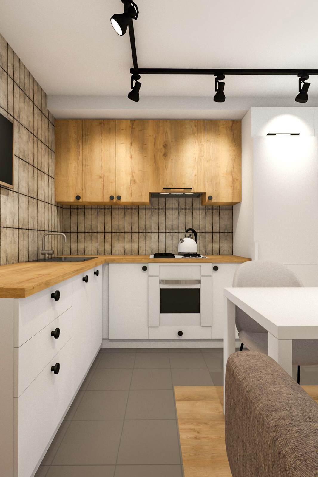 Обложка проекта: Небольшая квартира в минимализме