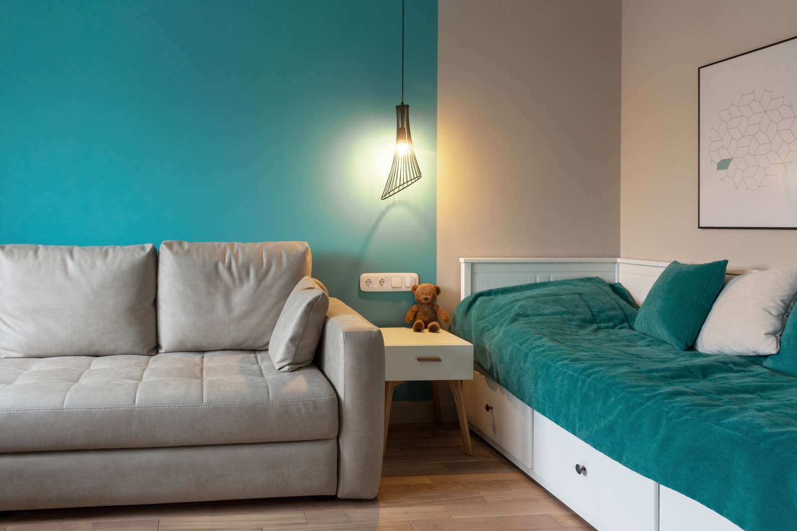 Шторы 3-х комнатная квартира