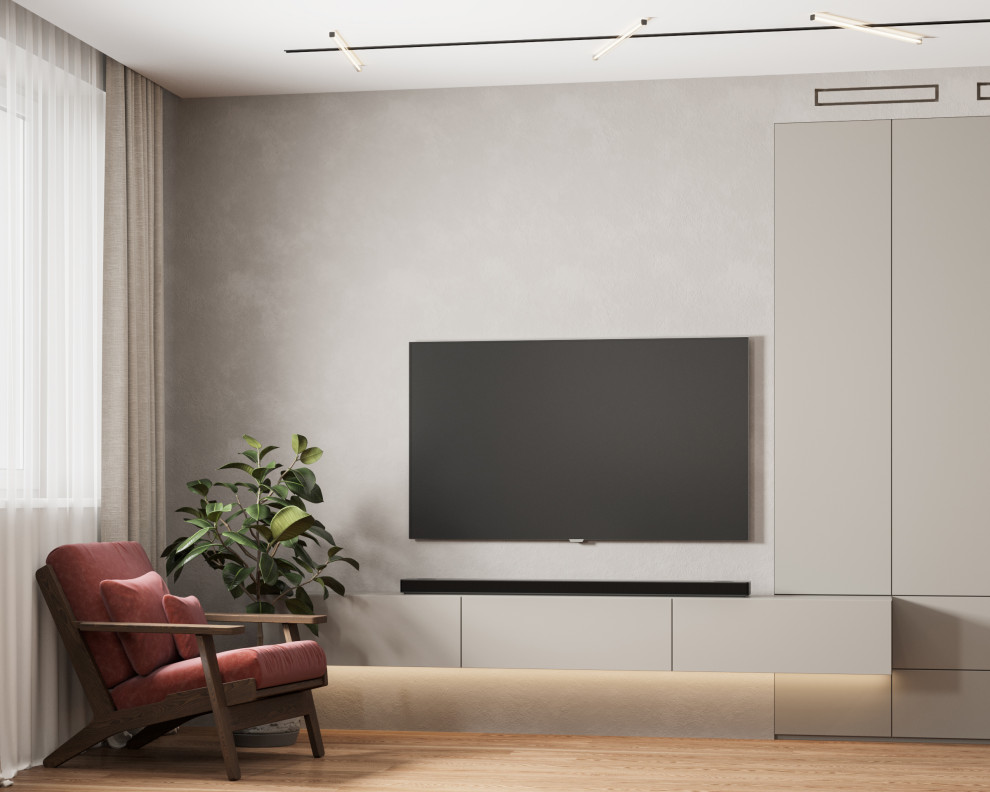 Минимализм на 55 кв.м.