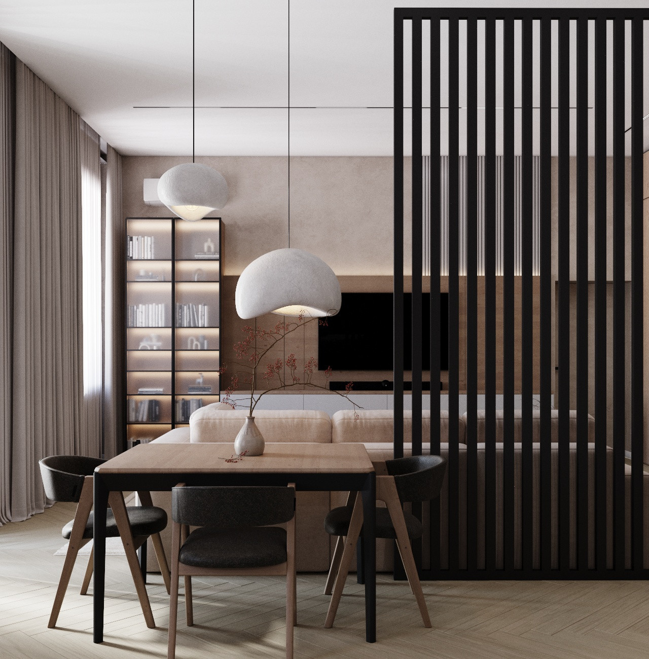 Дизайн проект квартиры в современном стиле