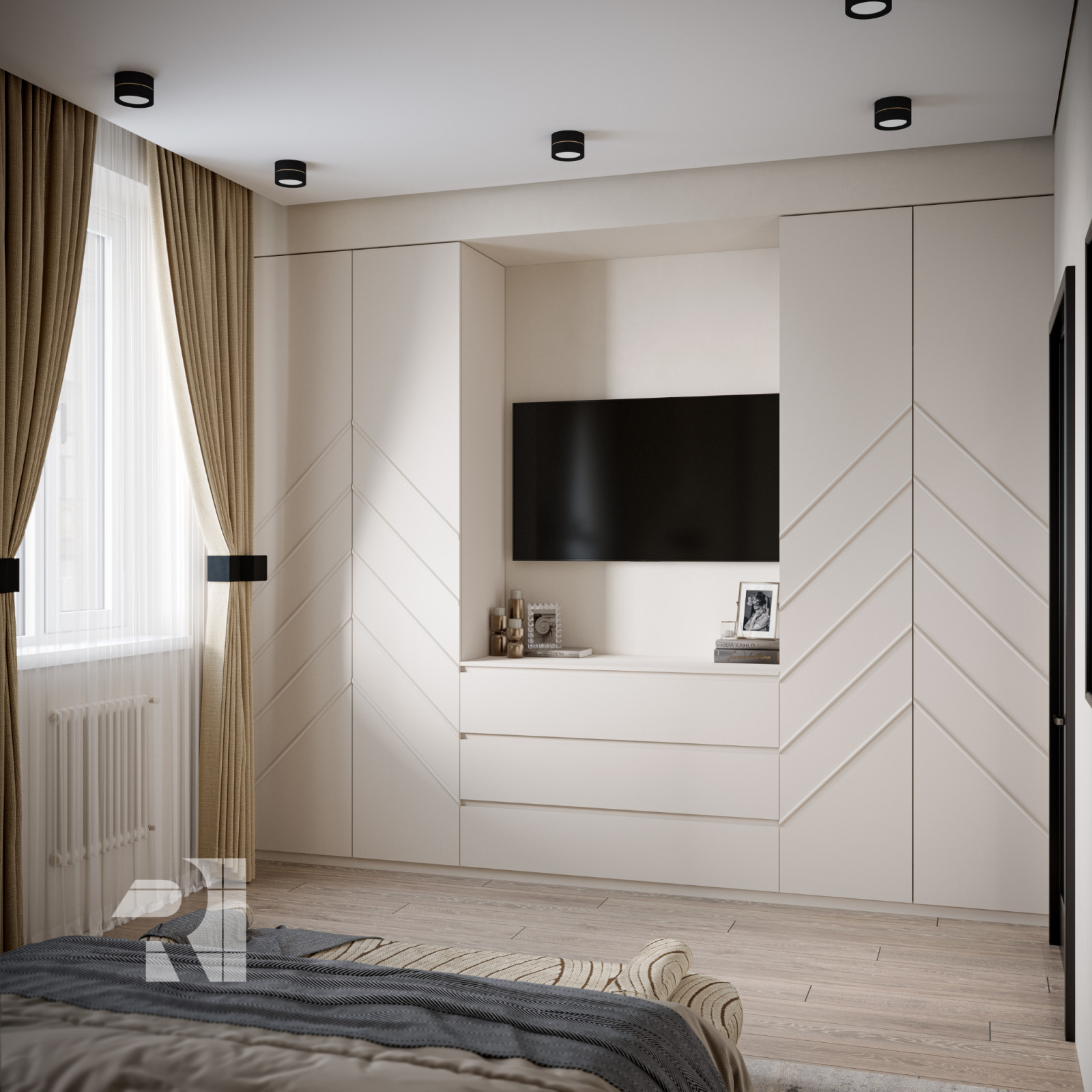 Современный стиль с элементами ар-деко