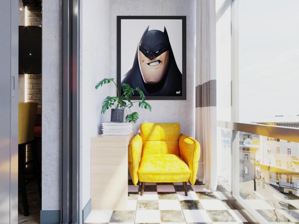 Лофт-апартаменты с 1 спальней. ЖК "Наследие"