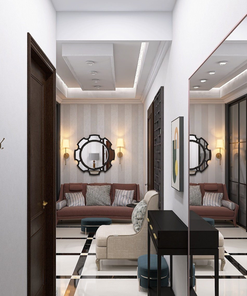 Обложка проекта: Холл Арт-деко