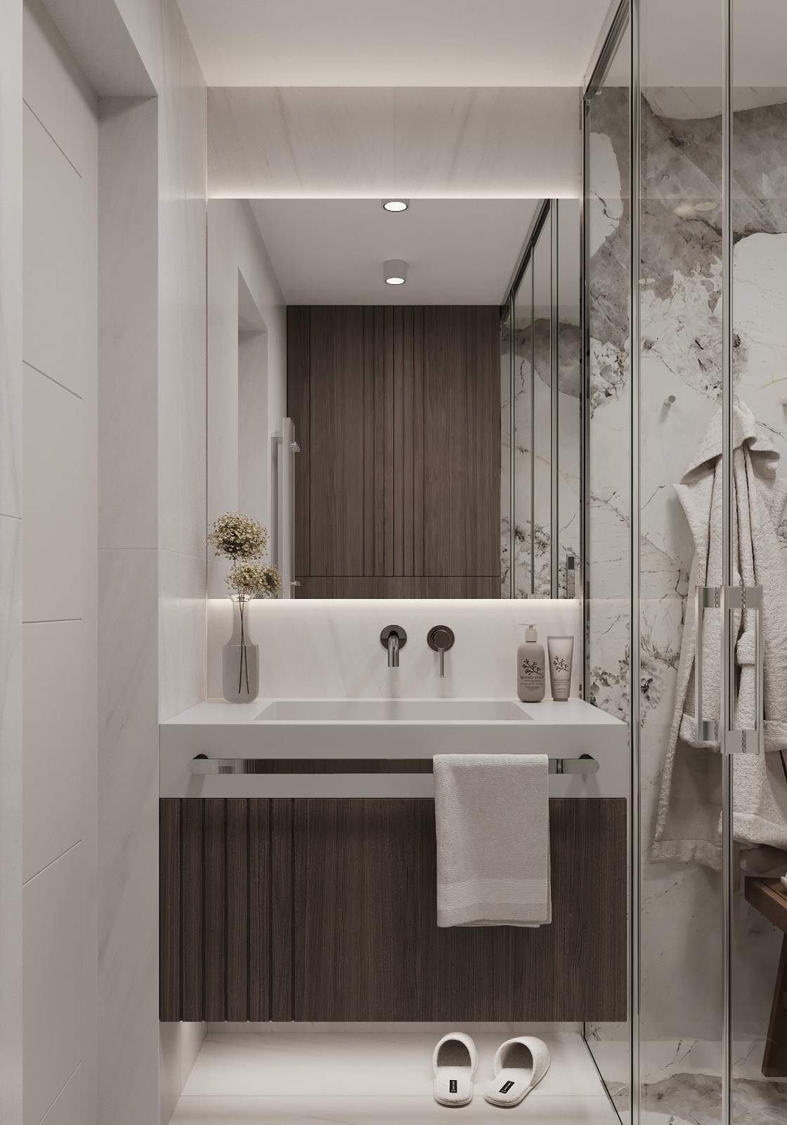 Двухэтажный дом фахверк 98м² в г. Москва