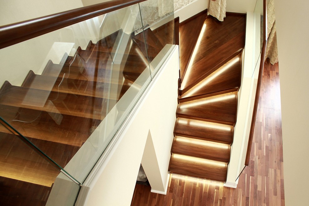 Лестница в небольшой квартире