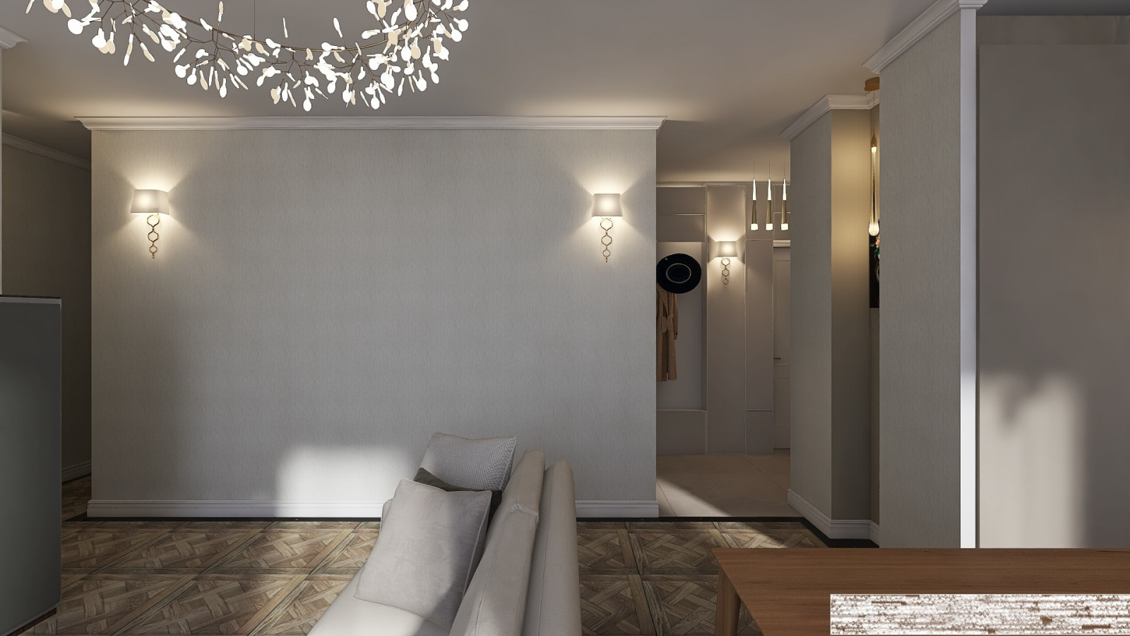 Подбор света в готовый интерьер