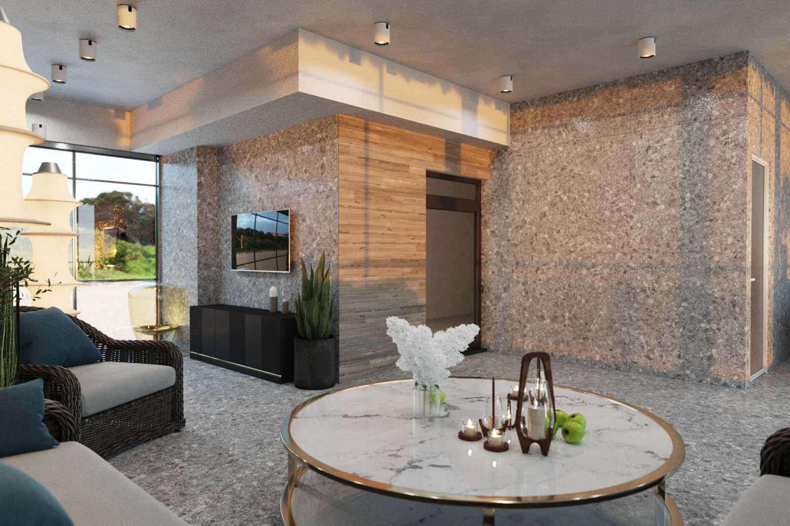 Обложка проекта: Спа зона в частном доме