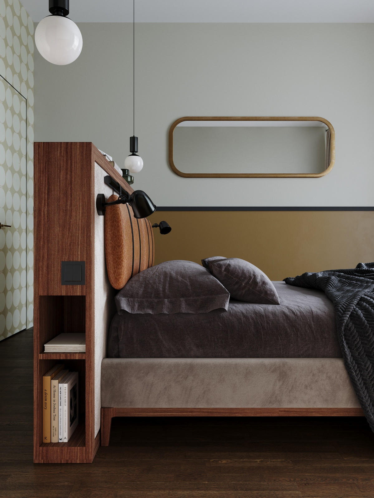 Атмосферная квартира с панорамными окнами