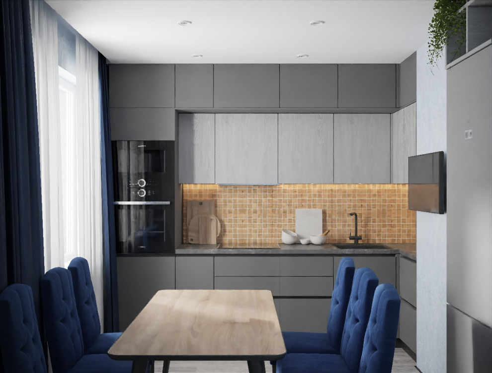 Обложка проекта: Москва ул. Голубинская